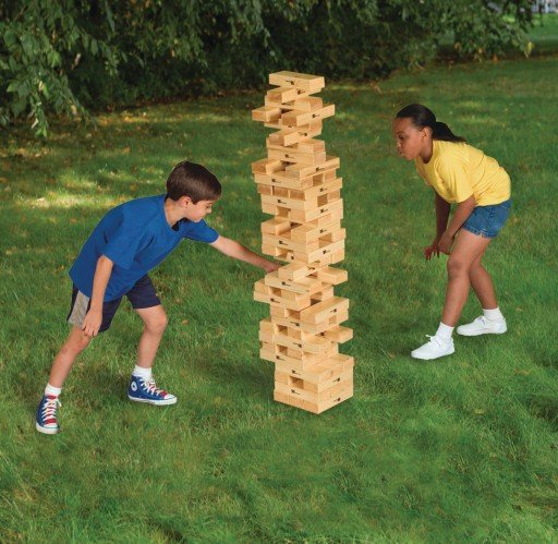 Giant Jenga & Mint Juleps