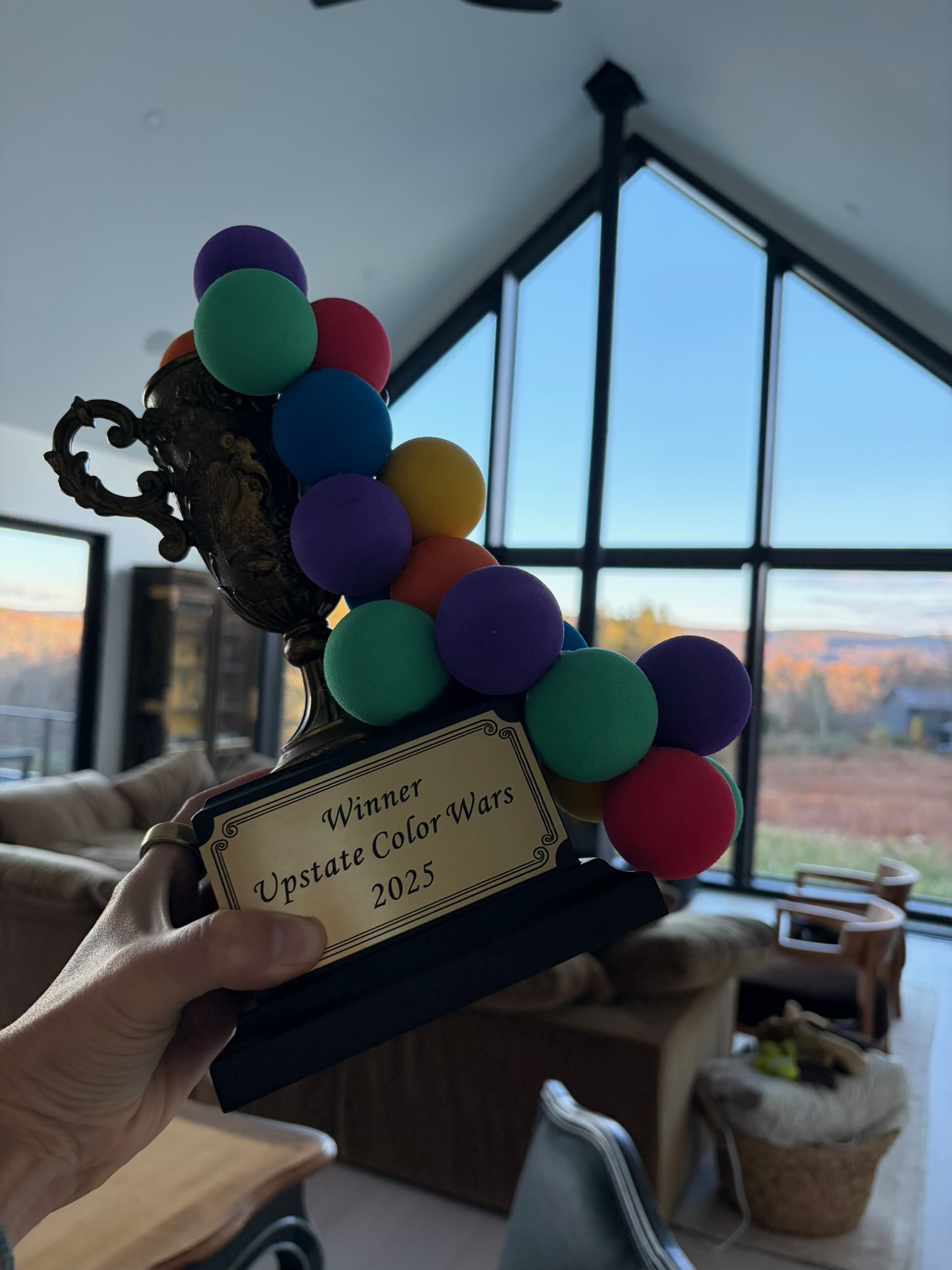 Color Wars 2025 trophy