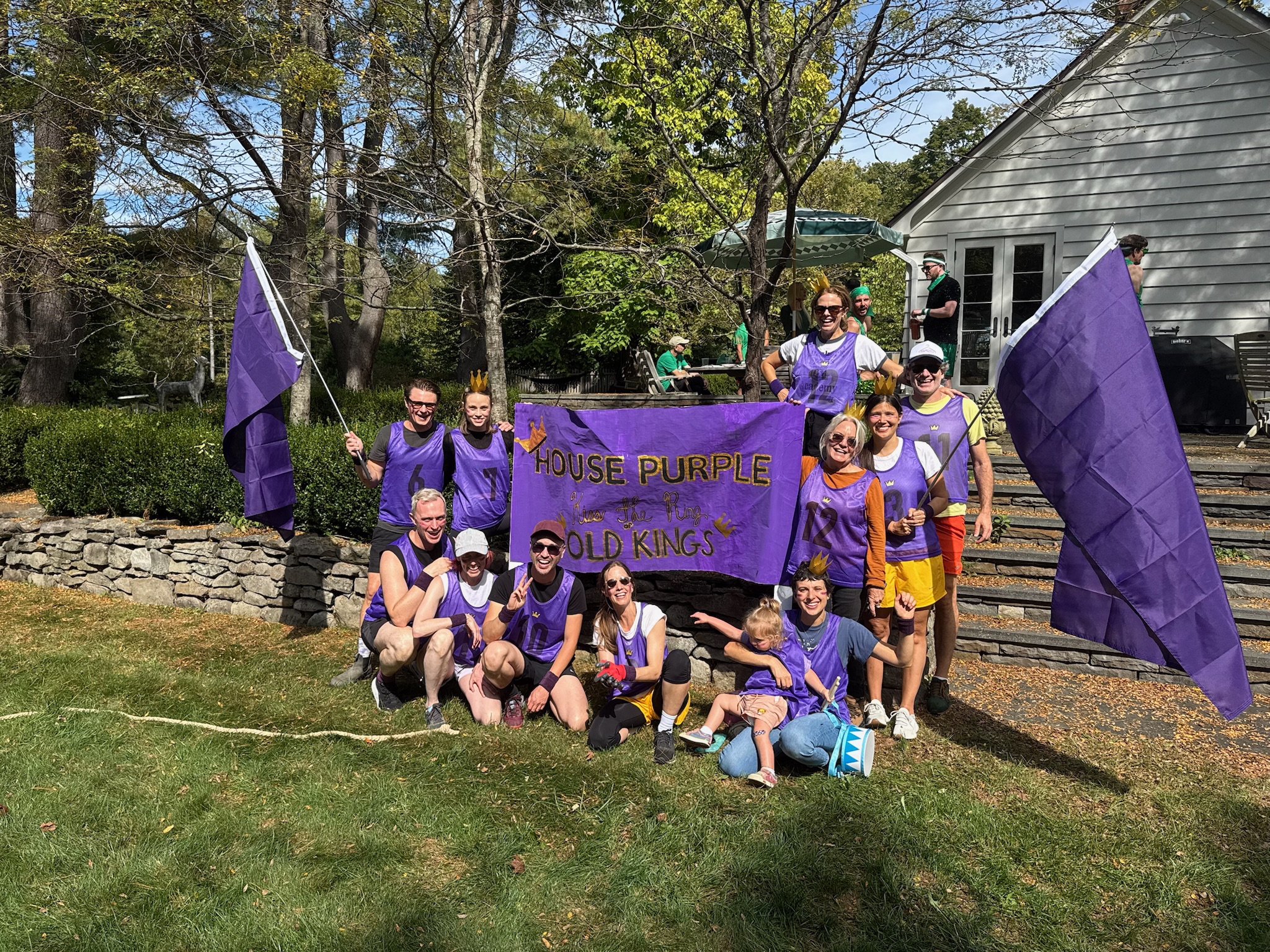 Team Purple rally